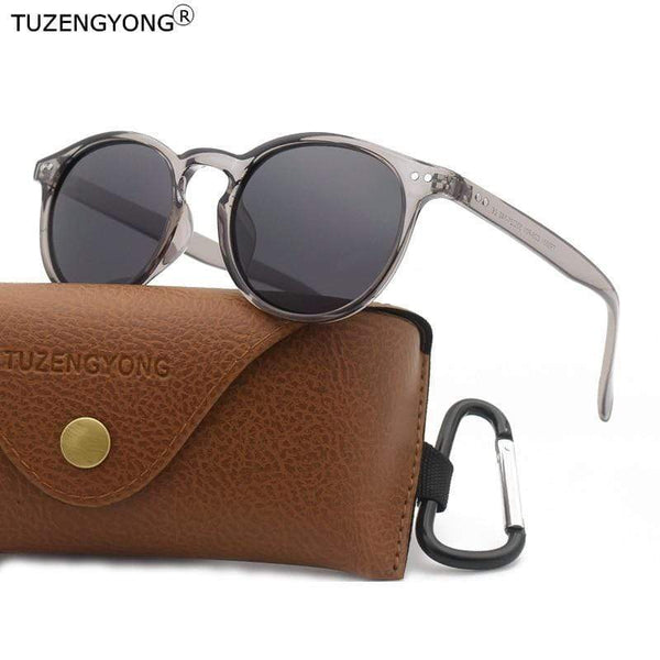 Planet Gates Unisex Ultralight TR90 Polarized Sunglasses Men Women Driving Round Pink Shades Vintage Sun Glasses Gafas De Sol