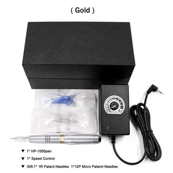 Planet Gates United Kingdom / HP-1000 Pen BMX Permanent Makeup Machine Dermografo Micropigmentacion Device PMU Machine for Eyebrow Lip Tattoo Pen Kit P300