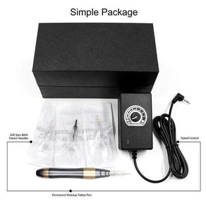 Planet Gates United Kingdom / Simple BMX001 Biomaser Professional Tattoo Machine Rotary Pen For Permanent Makeup Eyebrow Lip Microblading DIY Machine Kit With Tattoo Needle