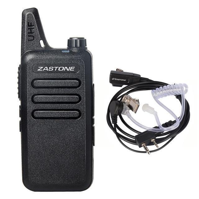 Planet Gates Zastone X6 UHF 400-470MHz MINI Radio Handheld Two-Way Communication Equipment Portable Walkie Talkie With headset Cable ZT-X6