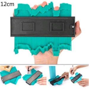 12/14/25/50cm Multi-functional Contour Profile Gauge Tiling Laminate Tiles Edge Shaping Wood Measure Ruler Tiles