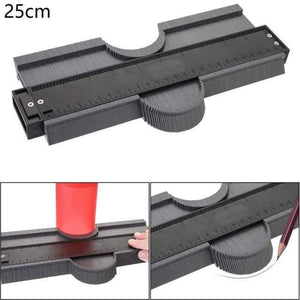 12/14/25/50cm Multi-functional Contour Profile Gauge Tiling Laminate Tiles Edge Shaping Wood Measure Ruler Tiles