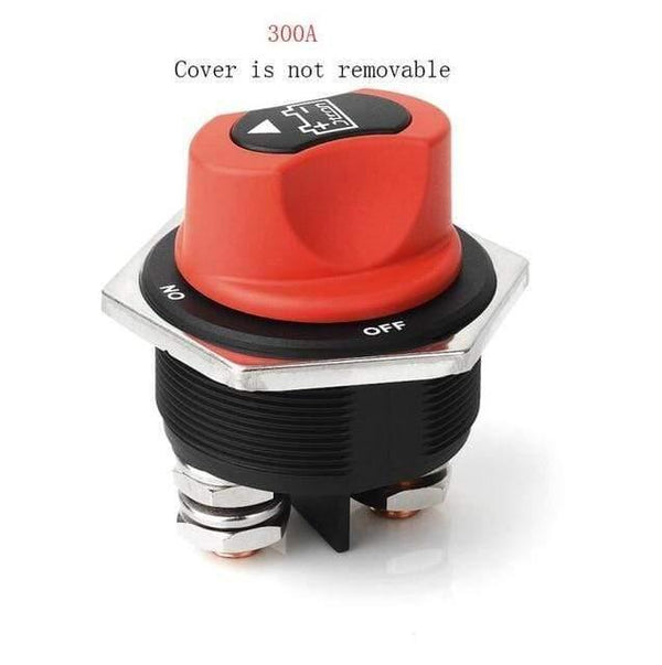 Planet Gates United States / 300A On/Off Car Battery Switch MAX 50V 50A CONT 75A INT use cars/off-road vehicle/truck battery disconnect switch