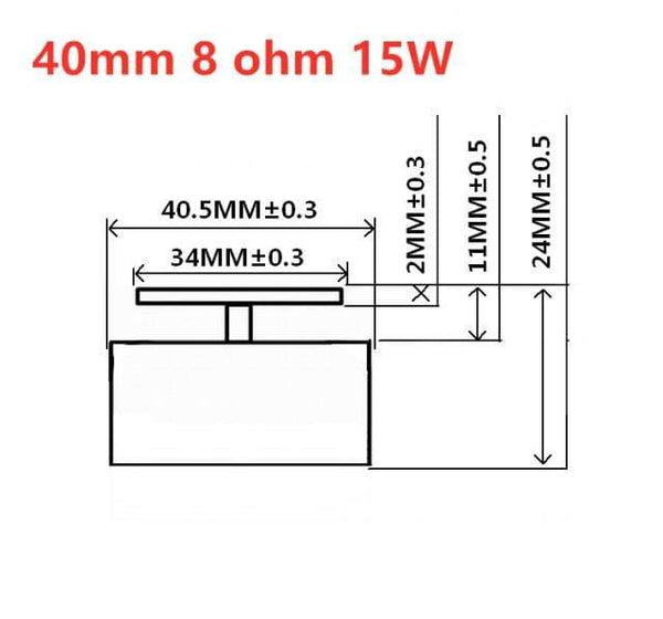 Planet Gates United States / 40mm 8 ohm 15W AIYIMA 25/20/15W Audio Speaker 40/44/50MM Full Range Loudspeaker Resonance Sound Exciter Super Bass Neodymium Portable Speakers