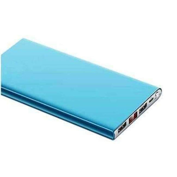Planet Gates United States / Blue 20000mah Power Bank External Battery 2 USB LED Powerbank Portable Mobile phone Charger for Xiaomi iphone X 8 Samsung