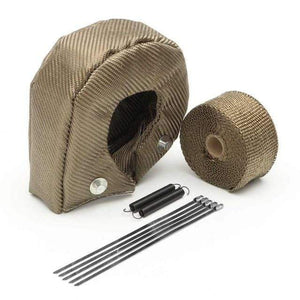Planet Gates United States / Brown Turbo Heat Shield Turbocharger Blanket Cover for T3 Turbo Housing Turbo Charger T2 T25 T28 GT28 GT30 GT35