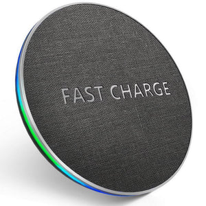 Planet Gates United States / EU Qi Wireless Charger Fast For iPhone 8 Plus X XR XS Max Wireless Charging Pad For Samsung S8 S9 Wireless Charger for Phone