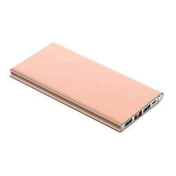 Planet Gates United States / Gold 20000mah Power Bank External Battery 2 USB LED Powerbank Portable Mobile phone Charger for Xiaomi iphone X 8 Samsung