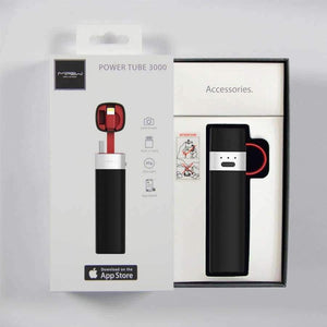 Planet Gates United States / Noble Black Power Bank Battery 3000mAh Smart APP Portable Mini Charger with MFI Lightning Cable for iPhone 6 6S 7 8 Plus iPod Apple