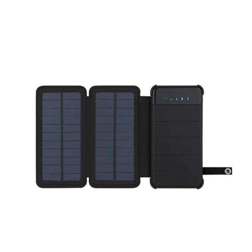 Planet Gates United States / Option 1 Waterproof Solar Power Bank 10000mah Portable Charger Solar Panel Charger External Battery Universal Powerbank