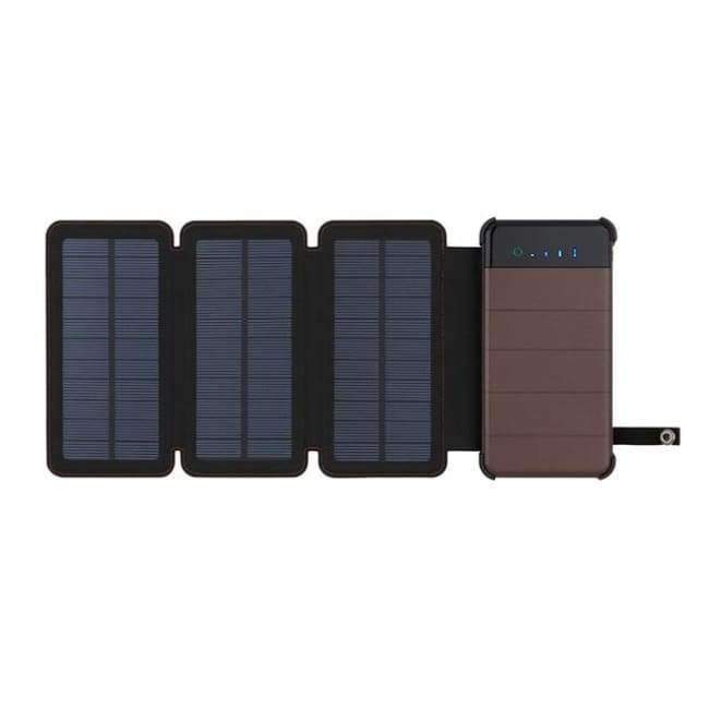 Planet Gates Waterproof Solar Power Bank 10000mah Portable Charger Solar Panel Charger External Battery Universal Powerbank