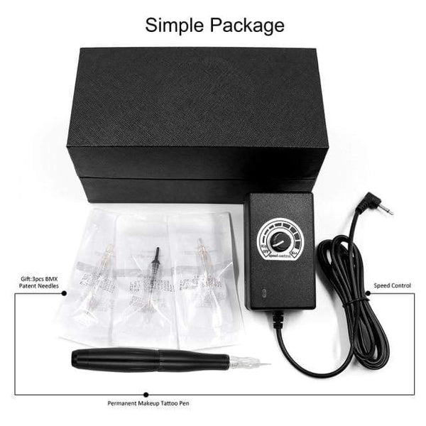 Planet Gates United States / Simple LW002 Biomaser Permanent Makeup Machine 35000 RPM Powerful Tattoo Pen Rotary Gun Tattoo Machine For Eyebrow Lip Black Tattoo Supplies