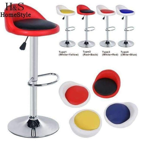 Planet Gates United States / Type 1 Homdox 2pcs Synthetic Leather Rotating Adjustable Height Bar Stool Chair Stainless Steel Stent 4 Colors  N20A
