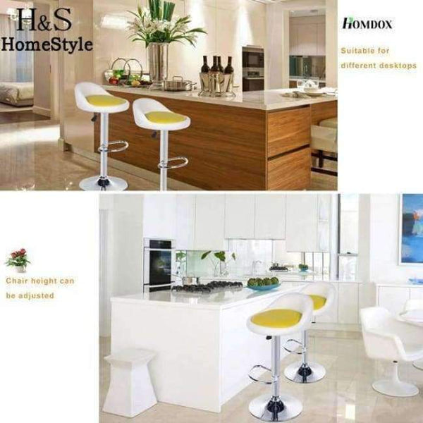 Planet Gates United States / Type 1 Homdox 2pcs Synthetic Leather Rotating Adjustable Height Bar Stool Chair Stainless Steel Stent 4 Colors  N20A