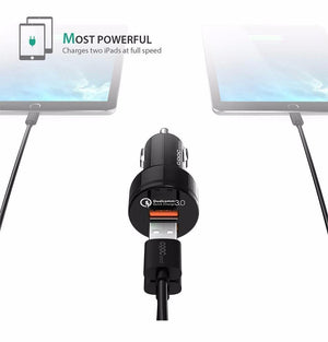 Planet Gates United States / Universal Car Charger Quick Charge 3.0 Fast QC3.0 USB Car Mobile Phone Charger for iPhone Xiaomi mi7 Samsung s8 as Aukey car-charger