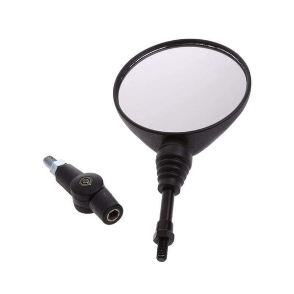 Planet Gates Universal 1 Pair Folding Motorcycle Side Rearview Mirror 10mm For Yamaha Honda High Quality
