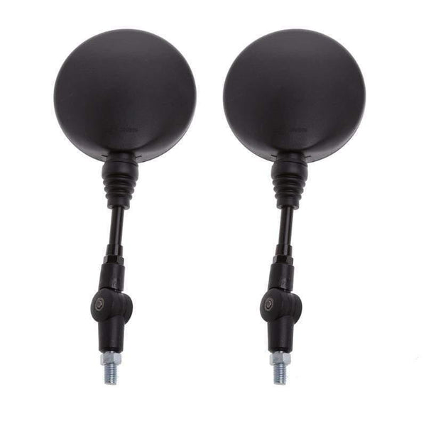 Planet Gates Universal 1 Pair Folding Motorcycle Side Rearview Mirror 10mm For Yamaha Honda High Quality