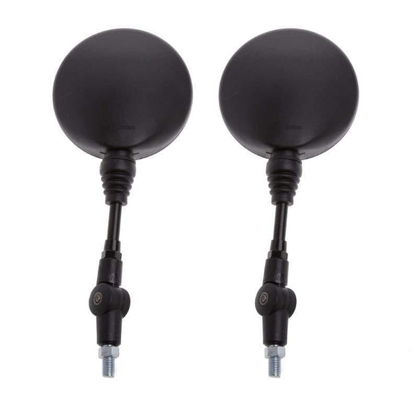 Planet Gates Universal 1 Pair Folding Motorcycle Side Rearview Mirror 10mm For Yamaha Honda High Quality