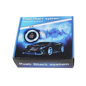 Planet Gates Universal 12V Auto One Start Stop Engine Push Button Car Keyless Entry Start System Car Alarm PKE Remote Starter Stop