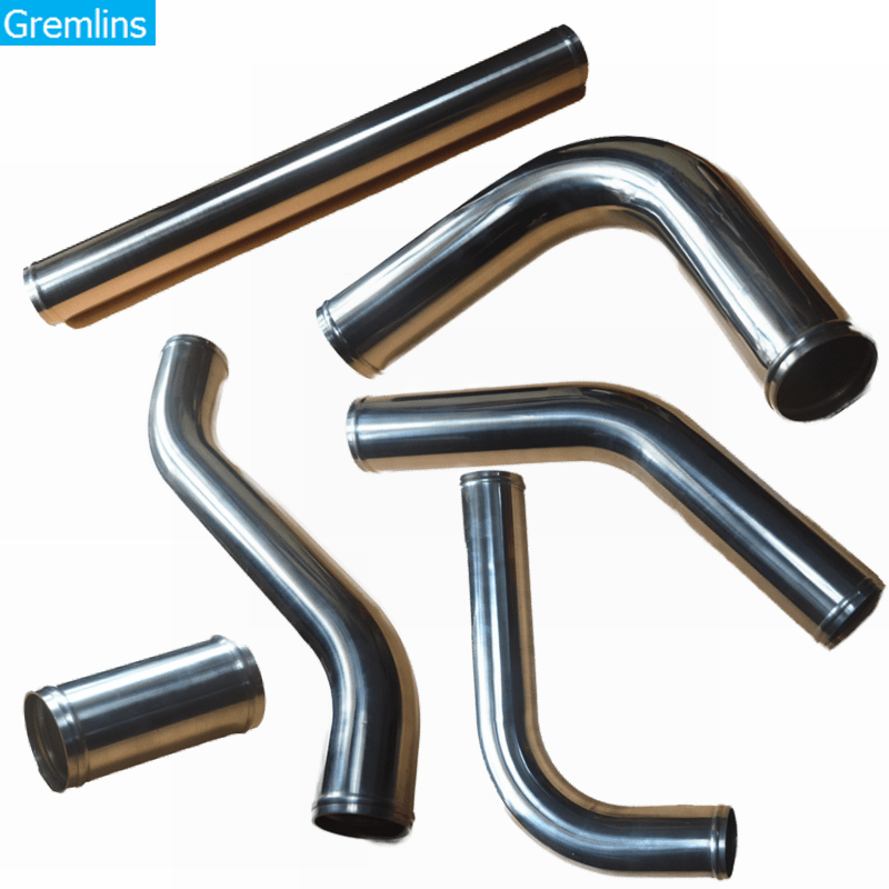 Planet Gates Universal 2.5inch Aluminum Tube 51/57/63/76mm Air Intake Pipe for Racing Car Intercooler Air Intake 0/45/90/180 Degrees L S Type