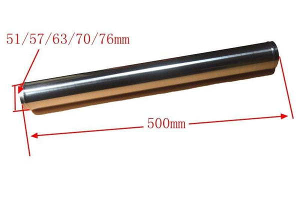 Planet Gates Universal 2.5inch Aluminum Tube 51/57/63/76mm Air Intake Pipe for Racing Car Intercooler Air Intake 0/45/90/180 Degrees L S Type