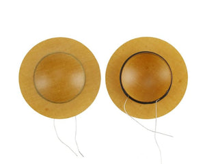 Planet Gates Universal 25.5mm Horn Resin Diaphragm Treble Voice Coil tweeter Film Driver Head stage speaker Repair 6OHM 8OHM 2PCS