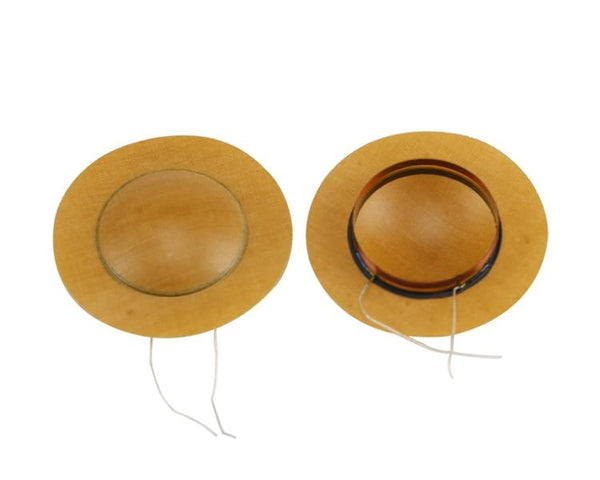 Planet Gates Universal 25.5mm Horn Resin Diaphragm Treble Voice Coil tweeter Film Driver Head stage speaker Repair 6OHM 8OHM 2PCS