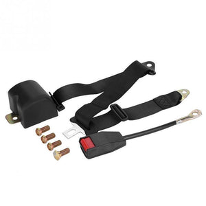 Planet Gates Universal 3 Point Retractable Car Seat Belt Bolt Extension Safety Strap BuckleFor car loaded truck bus buses large trailer