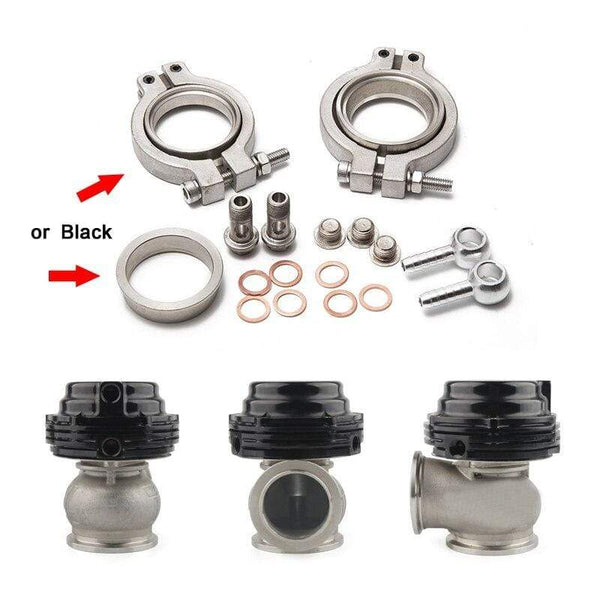 Planet Gates Universal 38mm External Wastegate V-Band Flanged Turbo Waste Gate For Supercharge Turbo Manifold With Logo MV-S 38mm Wastegate