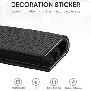 Planet Gates Universal 5M Car Door Anti Collision Strip with Steel Disc Bumper Trim Edge Scratch Protector Strip Sealing Guard Decora Styling