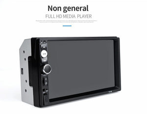 Planet Gates Universal 7010B Car MP5 Player 7inch 2Din Touch Screen Audio Stereo Multimedia FM/MP5/USB/AUX/Bluetooth Camera Car Video Player