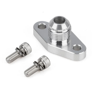 Planet Gates Universal 8AN Turbo Oil Return  Drain Flange 38mm For GT15 GT17 IHI RHF4 TD04 KKK K03 Garrett  YC101625