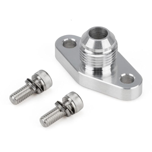 Planet Gates Universal 8AN Turbo Oil Return  Drain Flange 38mm For GT15 GT17 IHI RHF4 TD04 KKK K03 Garrett  YC101625