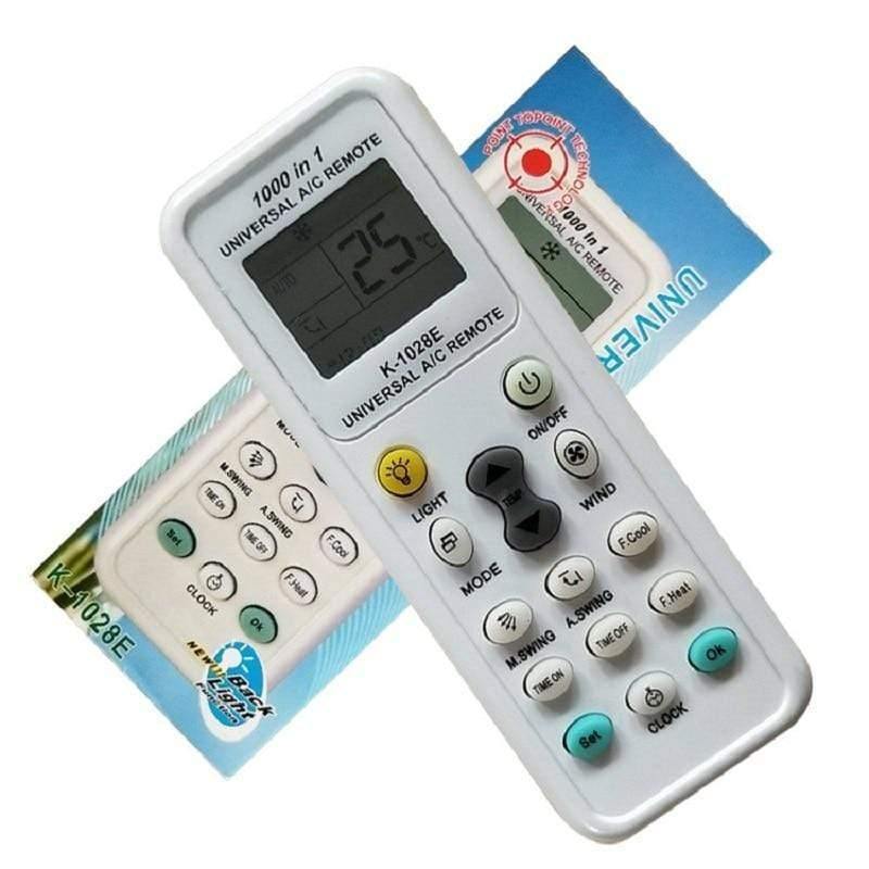 Planet Gates Universal AC LCD Remote Control K-1028E 1028E 1000 In 1 For Air Conditioner Low Power Consumption Remote Control Controller