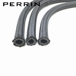 Planet Gates Universal Adjustable Fuel Pressure Regulator Oil 100psi Gauge AN 6 Fitting End-Black