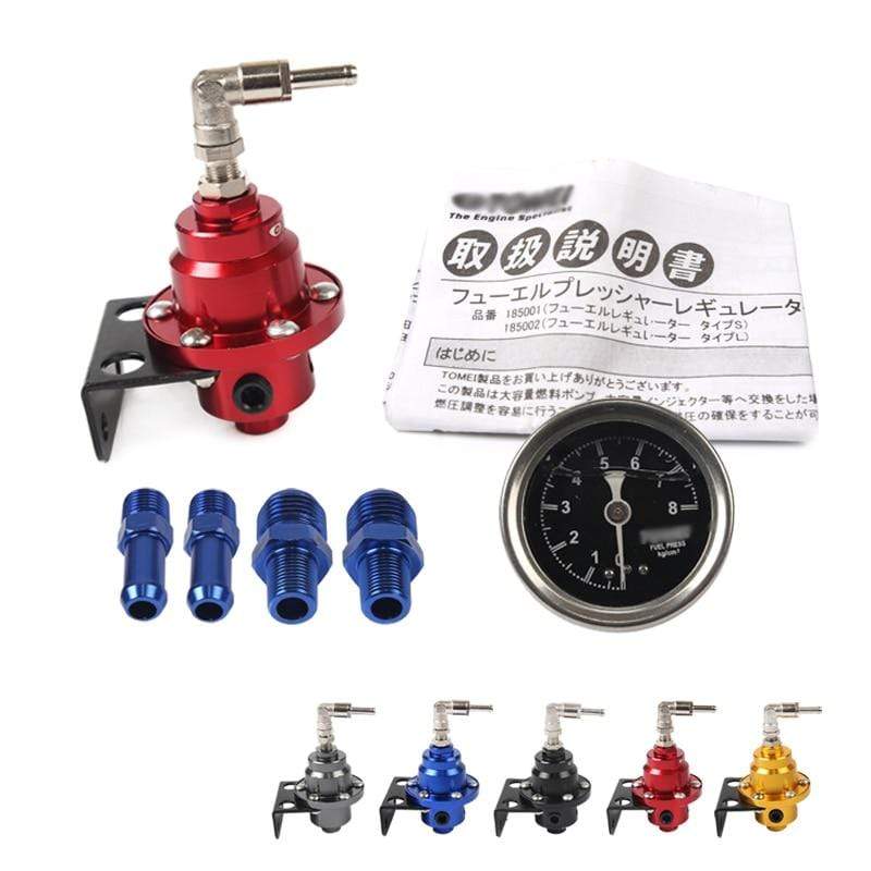 Planet Gates Universal Adjustable Fuel Pressure Regulator tomei type With original gauge and instructions