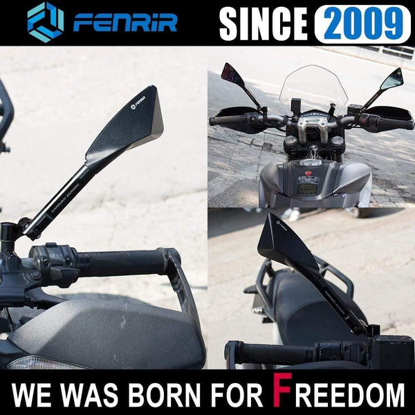 Planet Gates Universal Aluminum CNC Motorcycle Rearview Side mirror for TOMOK Yamaha BMW Honda Suzuki Ducati Kawasaki KTM Hyosung benelli ATV