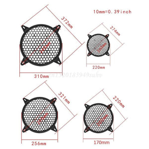 Planet Gates Universal Audio Speaker Video Subwoofer Grill Grille Guard Protector Cover 6" 8" 10" 12" Sub Woofer Car Home Audio