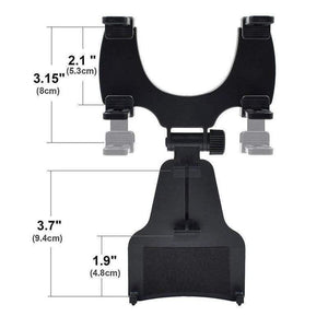 Planet Gates Universal Auto Car Rearview Mirror Mount Stand Holder Cradle For Cell Phone GPS