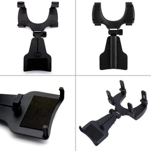 Planet Gates Universal Auto Car Rearview Mirror Mount Stand Holder Cradle For Cell Phone GPS