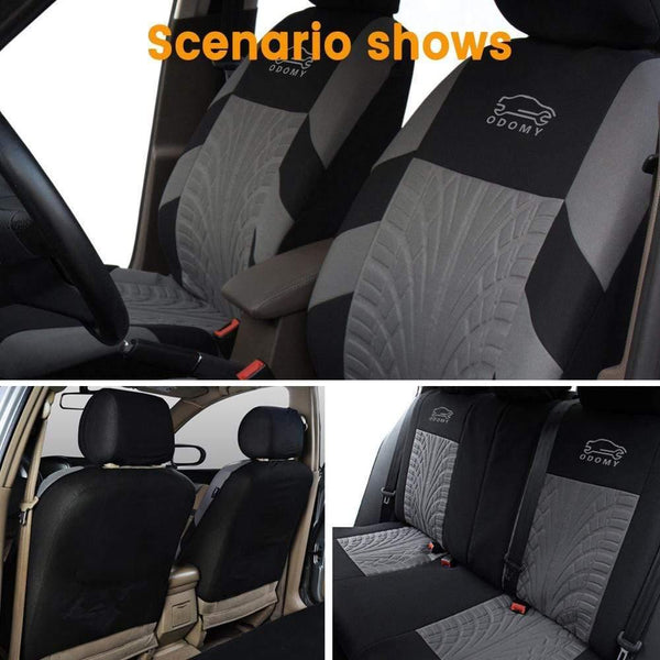 Planet Gates Universal Auto PU Leather Non-slip Car Seat Covers Auto Dustproof Protector Seat Case for Vehicle Cover Luxury