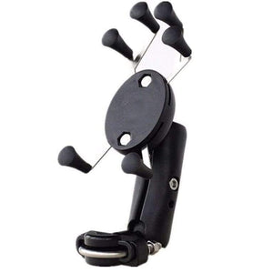 Planet Gates Universal Bike Bicycle Motorcycle MTB Bike Phone Holder Adjustable Rail Mount/X-Grip Phone Holder For iPhone For Samsung For GPS