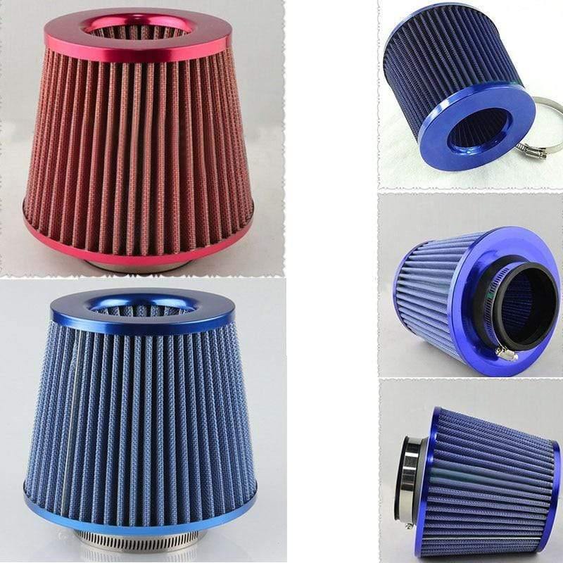 Planet Gates Universal Car Air Filter Vehicle Modified High Flow Mesh Cone Cold Air Intake Accessories CSL2018