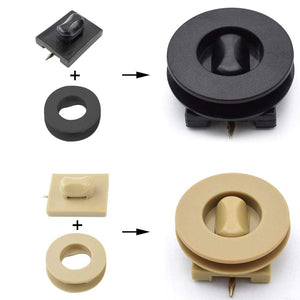 Planet Gates Universal Car Floor Mat Fastener Twist Lock Clips Carpet Fixing Clamps Buckles Hooks Floor Holders Sleeves 10X Car Accessories