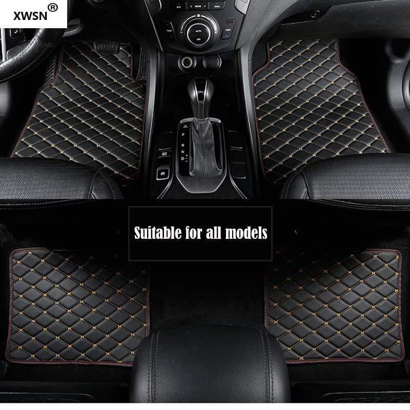 Planet Gates Universal car floor mat for  peugeot 308 508 206 207 301 307 sw 407 408 2008 3008 4008 5008 car accessories car mats