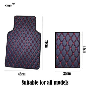 Planet Gates Universal car floor mat for  peugeot 308 508 206 207 301 307 sw 407 408 2008 3008 4008 5008 car accessories car mats