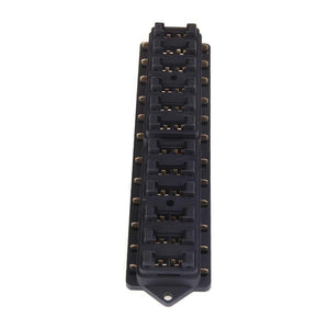 Universal Car Truck Vehicle 12 Way Circuit Automotive Middle-sized Blade Fuse Box Block Holder Car insurance box