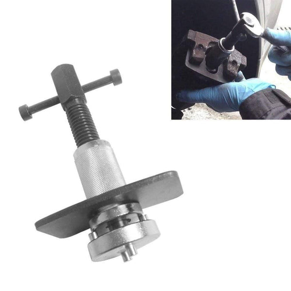 Planet Gates Universal Car Wheel Cylinder Disc Brake Caliper Piston Rewind Hand Tool 3/8 Dual Pin Repair Tool With Backing Plate