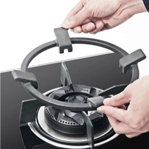 Universal Cast Iron Wok Pan Support Rack Stand For Burners Gas Hobs & Cookers