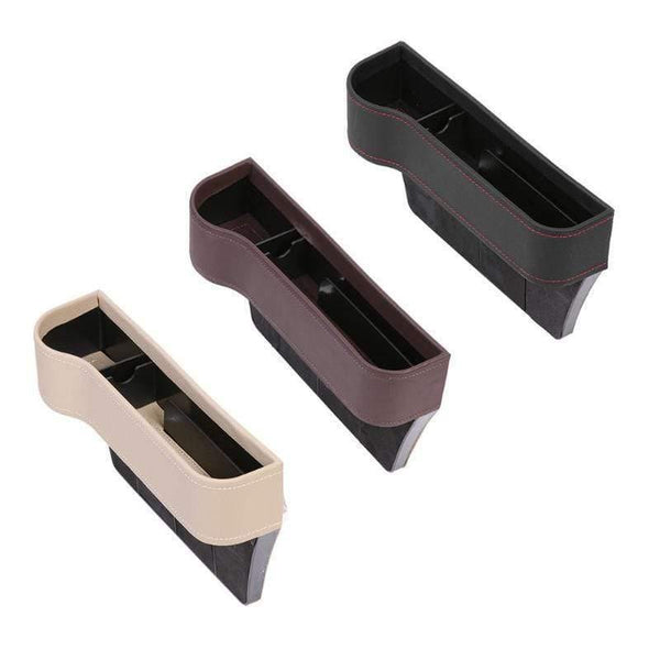 Planet Gates Universal Cup Holder Seat Crevice Drink Storage Rack Car Cup Holder Seat Gap Organizer Pocket Storage Multi-functional Slot Box